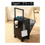 Casaconer | スーツケース・キャリーケース・軽量・静音キャスター・ダブルファスナー・大容量・旅行・出張