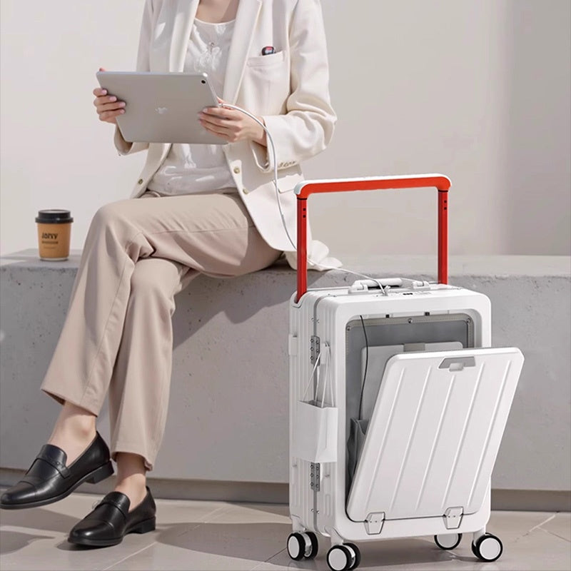 Casaconer | スーツケース・キャリーケース・軽量・静音キャスター・ダブルファスナー・大容量・旅行・出張