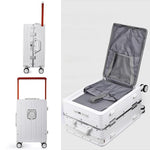 Casaconer | スーツケース・キャリーケース・軽量・静音キャスター・ダブルファスナー・大容量・旅行・出張