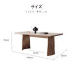 ダイニングテーブル セラミック 140 160 180 おしゃれ 大理石柄 4人掛け セラミックテーブル天板 テーブル 食卓テーブル 耐熱 食事テーブル リビングテーブル 4人用 高級感 新生活 長方形木製