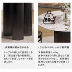 Casaconer | ダイニングテーブル・無垢材・セラミック天板・おしゃれ・北欧・80cm・2人掛け・4人掛け・6人掛け・2人