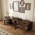 テレビ台 ローボード ほぼ完成品 160 180 TV台 tvボード 収納 コーナー テレビボード テレビラック TVラック ロータイプ 引き出し 脚付き おしゃれ ブラウン 北欧 引き出し