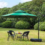 Casaconer | ガーデンパラソル・手動開閉タイプ・丸・幅300cm・日よけ・雨よけ対応・アウトドア