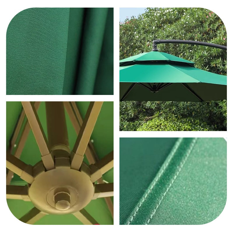 Casaconer | ガーデンパラソル・手動開閉タイプ・丸・幅300cm・日よけ・雨よけ対応・アウトドア