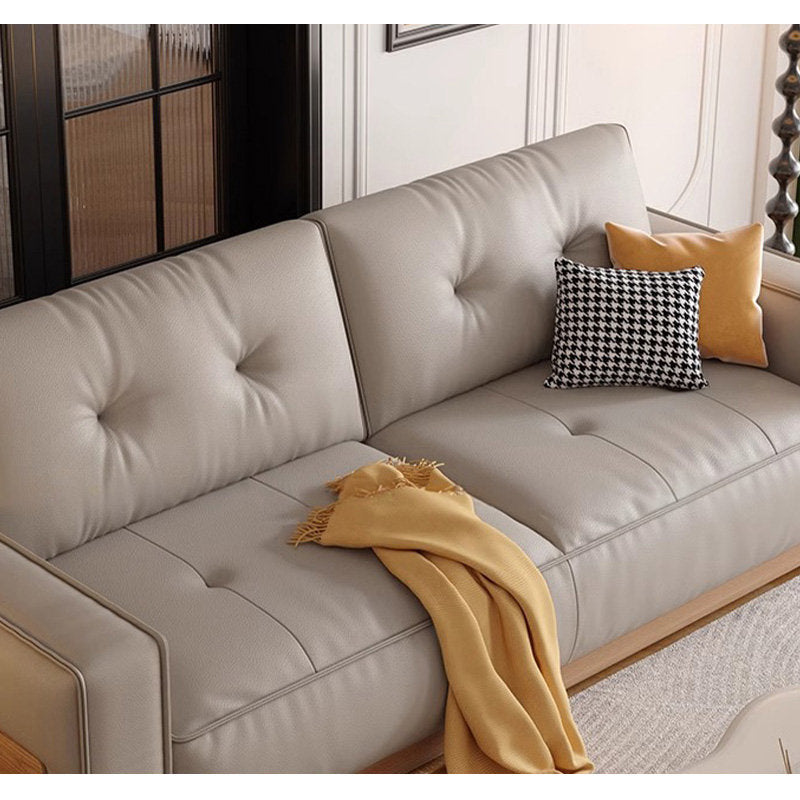 Casaconer | ソファーベッド・レザー・北欧・モダン・おしゃれ・リビングソファー・ダイニングソファー・3人掛け