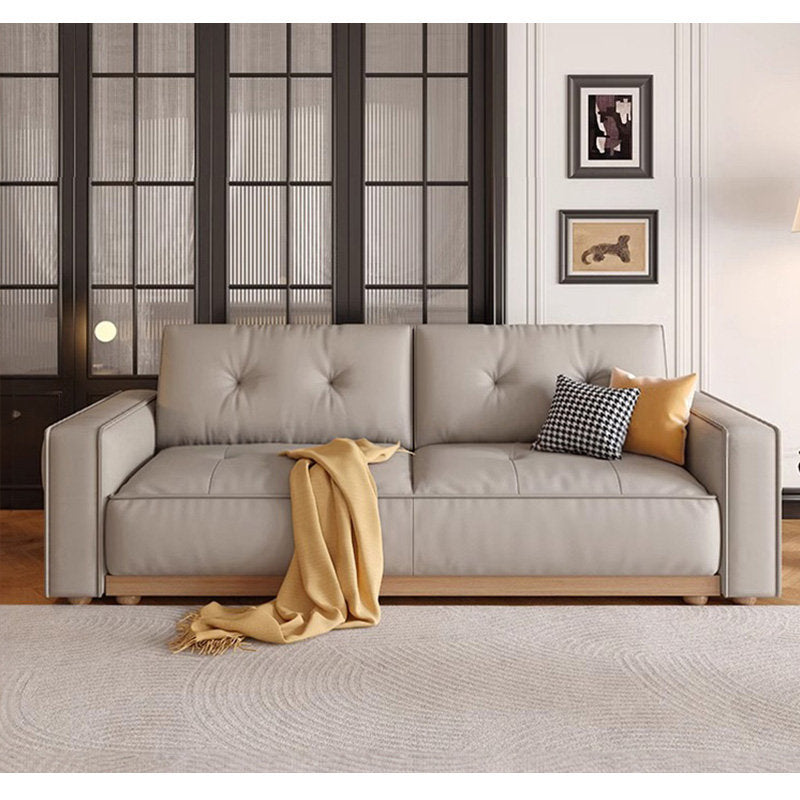 Casaconer | ソファーベッド・レザー・北欧・モダン・おしゃれ・リビングソファー・ダイニングソファー・3人掛け