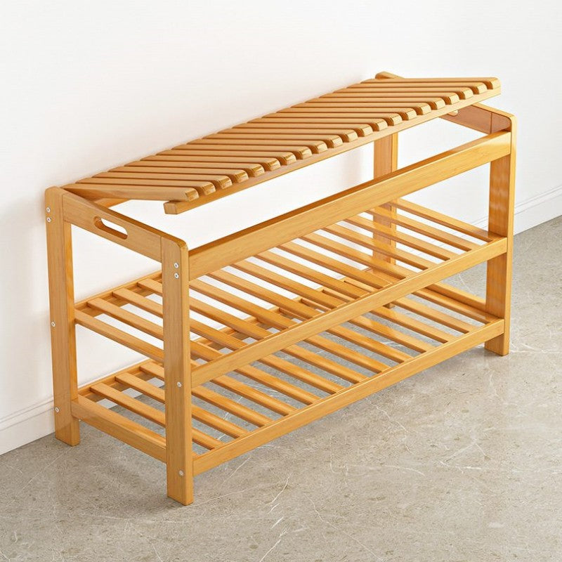 シューズラック,下駄箱,竹製,シューズベンチ,収納,玄関,シンプル,ナチュラル,通気性