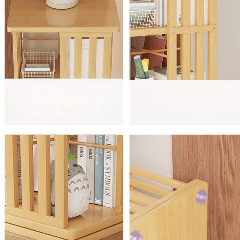 Casaconer | ラック・竹・北欧・おしゃれ・収納ラック・収納棚・リビング・キッチン収納・キッチン収納棚・5段/6段