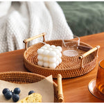 Casaconer | ラタン・おしゃれ・北欧・SMLサイズ・フルーツバスケット・お菓子入れ・果物かご・かご