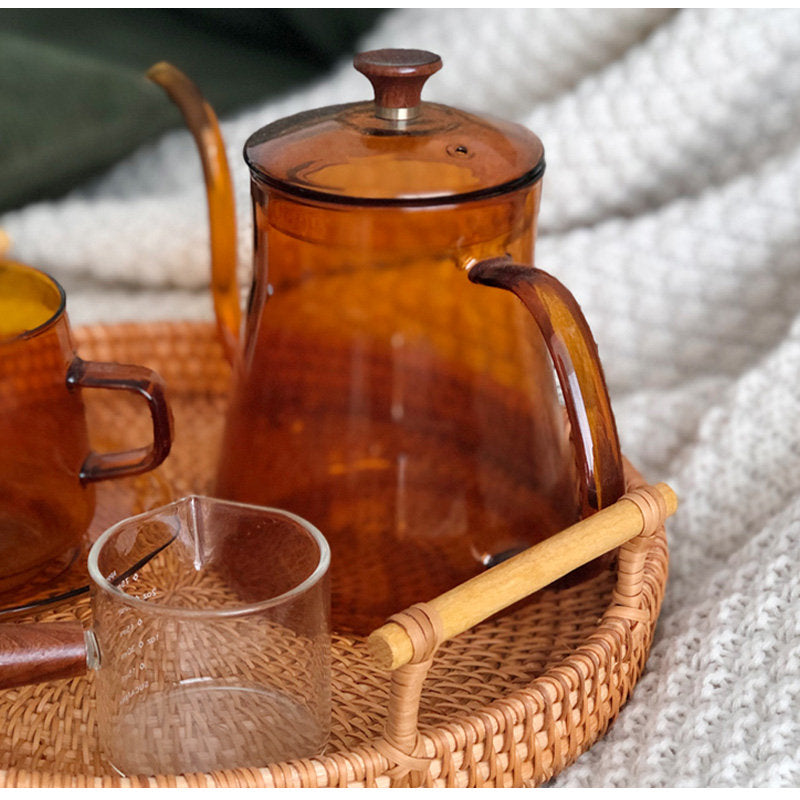 Casaconer | ラタン・おしゃれ・北欧・SMLサイズ・フルーツバスケット・お菓子入れ・果物かご・かご