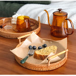 Casaconer | ラタン・おしゃれ・北欧・SMLサイズ・フルーツバスケット・お菓子入れ・果物かご・かご