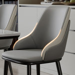 チェア 4脚セット ダイニングチェア 2脚セット 椅子 おしゃれ pu レザー チェア デスクチェア 北欧 おしゃれ 疲れない 背もたれ ホワイト 白 パソコンチェア モダン イス 高級感