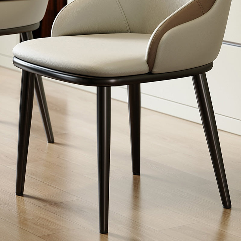 チェア 4脚セット ダイニングチェア 2脚セット 椅子 おしゃれ pu レザー チェア デスクチェア 北欧 おしゃれ 疲れない 背もたれ ホワイト 白 パソコンチェア モダン イス 高級感