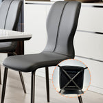 チェア ダイニングチェア 椅子 おしゃれ pu レザー チェア デスクチェア 北欧 おしゃれ 疲れない 背もたれ パソコンチェア モダン イス 高級感