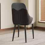 チェア 4脚セット ダイニングチェア 2脚セット 椅子 おしゃれ pu レザー チェア デスクチェア 北欧 おしゃれ 疲れない 背もたれ ホワイト 白 パソコンチェア モダン イス 高級感