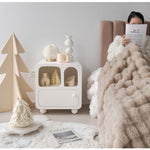 Casaconer | サイドテーブル・モダン・おしゃれ・韓国風・収納付き・寝室・小物収納・収納・幅50