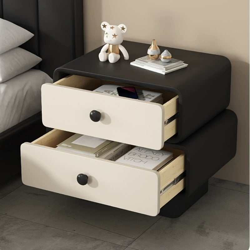 Casaconer | ほぼ完成品・脚の取り付けが必要・サイドテーブル・ベッドサイドテーブル・おしゃれ・北欧・サイドチェスト・ベッドテーブル・ソファーテーブル・ベージュ・チェスト・モダン・引き出し・レザー張り・収納・コーヒーテーブル・収納棚・ナイトテーブル・ベッドサイド・収納