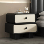 Casaconer | ほぼ完成品・脚の取り付けが必要・サイドテーブル・ベッドサイドテーブル・おしゃれ・北欧・サイドチェスト・ベッドテーブル・ソファーテーブル・ベージュ・チェスト・モダン・引き出し・レザー張り・収納・コーヒーテーブル・収納棚・ナイトテーブル・ベッドサイド・収納