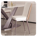 チェア,2脚セット,椅子,PUレザー,ダイニングチェア,高級感,おすすめ,チェア おしゃれ,角丸い