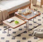 Casaconer | センターテーブル・ガラス・ラタン調・おしゃれ・北欧・モダン・ナチュラル・収納・リビングテーブル・リビング・幅55