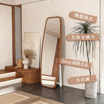 全身鏡・スタンドミラー・壁掛け・姿見・ナチュラル・リビング・ベッドルーム・1人暮らし