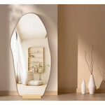 全身鏡・おしゃれ・韓国風・ミラー・アンティーク・ウェーブ・大型玄関ダンス・鏡