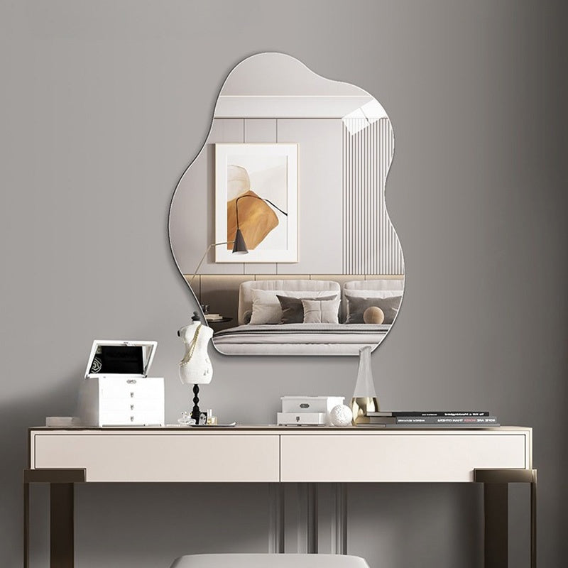 鏡 壁掛け 洗面おしゃれ オーバル 鏡 ミラー ウォールミラー 壁掛け鏡北欧 玄関鏡 リビング鏡玄関 洗面所 洗面台 姿見 ミラー 壁 掛け インテリア デザイン 上半身 ミラー 韓国ミラー ウェーブミラー 賃貸 アパート マンション 玄関 姿見