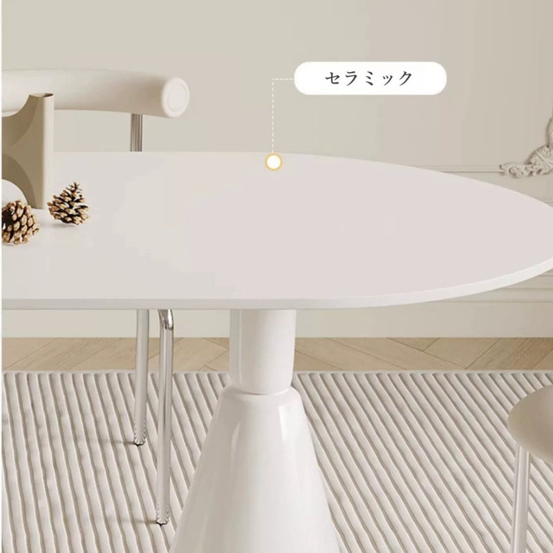 Casaconer | ダイニングテーブル・セラミックテーブル・セラミック天板・おしゃれ・モダン・リビング・幅120・幅140・幅160・6人掛け