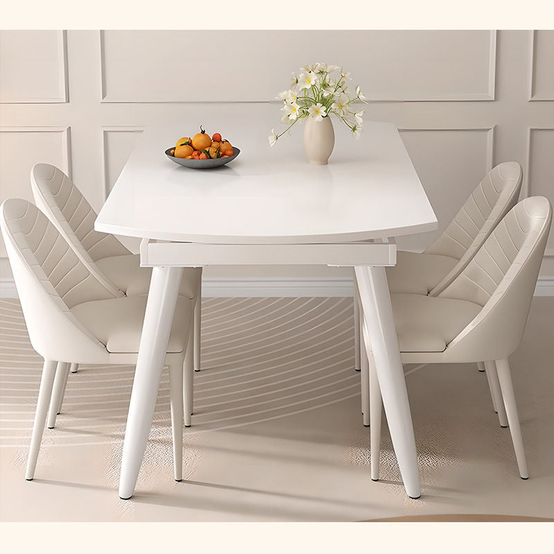 Casaconer | 伸縮ダイニングテーブル・セラミックテーブル・セラミック天板・おしゃれ・モダン・リビング・幅130・6人掛け