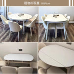 Casaconer | 伸縮ダイニングテーブル・セラミックテーブル・セラミック天板・おしゃれ・モダン・リビング・幅130・6人掛け