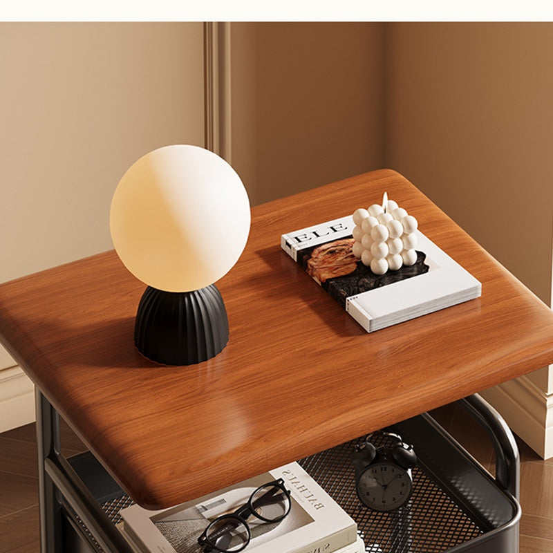 ベッドテーブル サイドテーブル キャスター付き パソコンデス カフェテーブル ソファサイド キャスター 移動式テーブル 在宅勤務 省スペース 収納 A4サイズ ワゴン デスク下 キッチンワゴン スリム キッチン収納 ファイルラック サイドラック