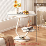 サイドテーブル ベッドサイドテーブル おしゃれ 北欧 ソファーサイドテーブル 収納 ナイトテーブル シンプル モダン 白 ホワイト ベッドテーブル ソファーテーブル リビング 寝室 ミニテーブル サイドテーブル 韓国風
