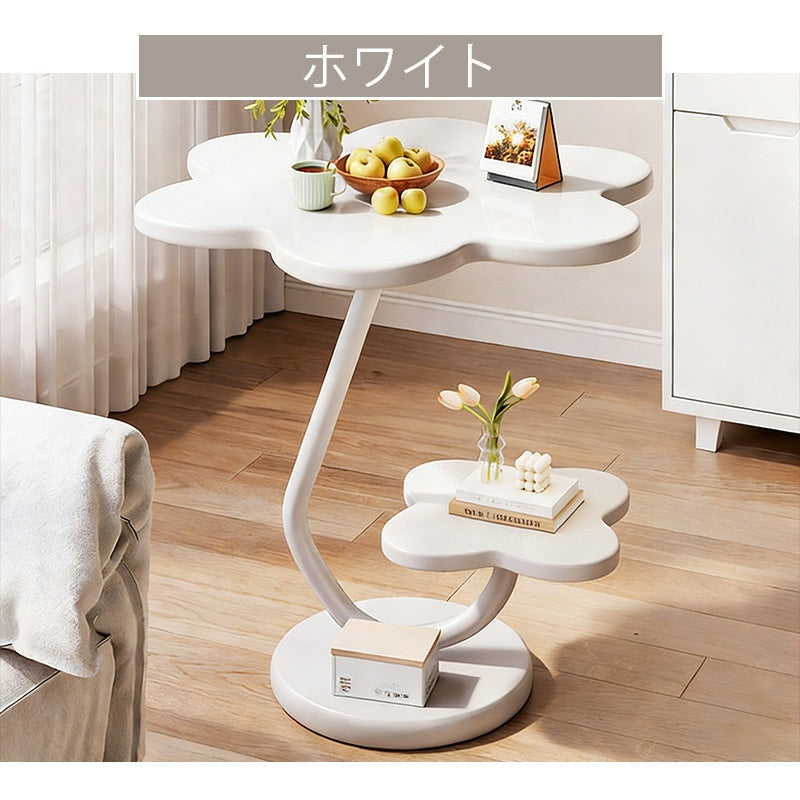 サイドテーブル・ベッドサイドテーブル・おしゃれ・北欧・ソファーサイドテーブル・収納・ナイトテーブル・シンプル・モダン・白・ホワイト・ベッドテーブル・ソファーテーブル・リビング・寝室・ミニテーブル・サイドテーブル・韓国風