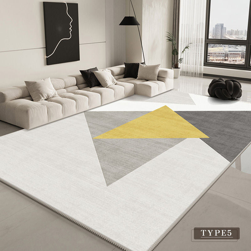 ラグ,洗える,マット,滑り止め付,ライトリュクス,モダン ,カーペット,ウォッシャブル,厚手