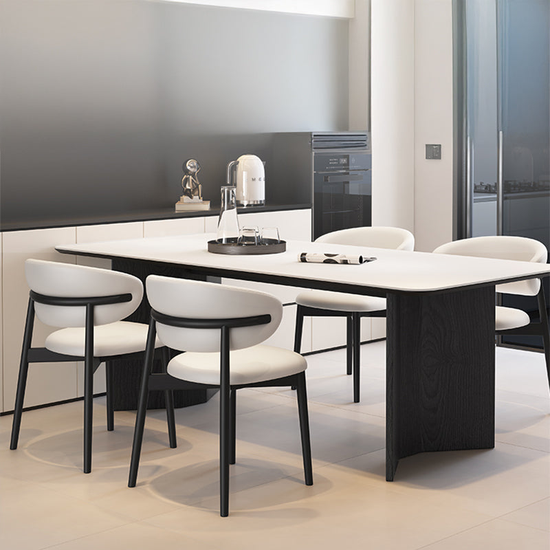 Casaconer | ダイニングテーブル・長方形・セラミック天板・幅140cm/160cm/180cm/200cm・4人掛け/6人掛け/8人掛け・実木脚・耐熱・耐摩耗・防水