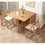 Casaconer | ダイニングテーブル・天然木・折りたたみ・モダン・140cm・4人・6人掛け