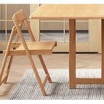 Casaconer | ダイニングテーブル・天然木・折りたたみ・モダン・140cm・4人・6人掛け