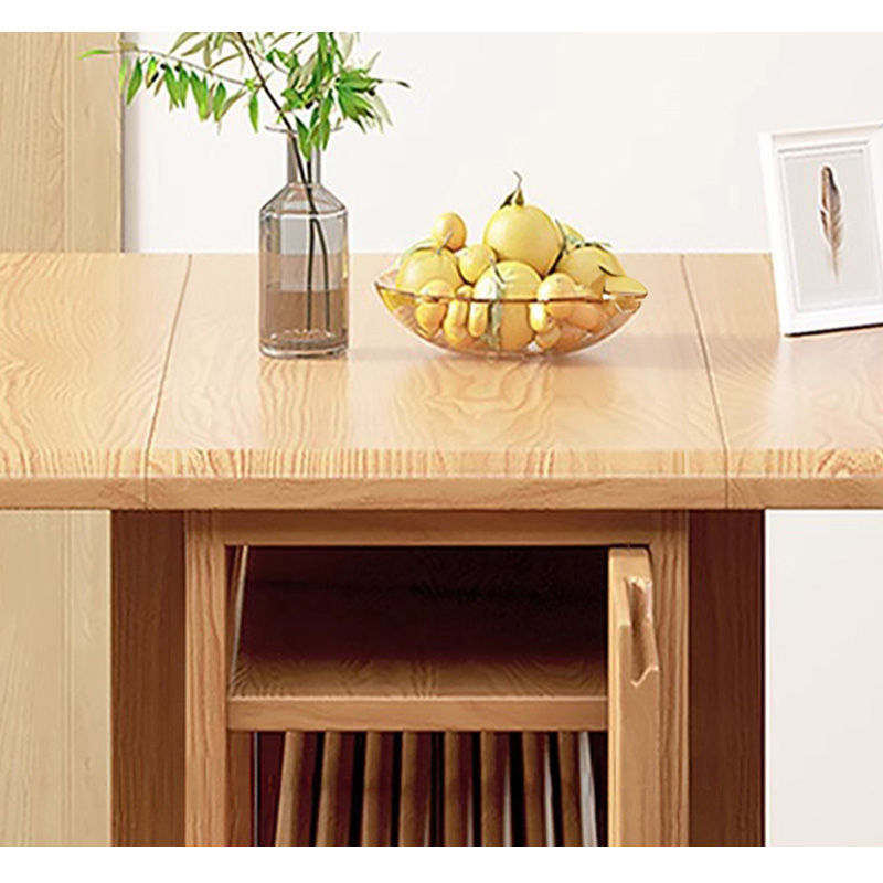 Casaconer | ダイニングテーブル・天然木・折りたたみ・モダン・140cm・4人・6人掛け