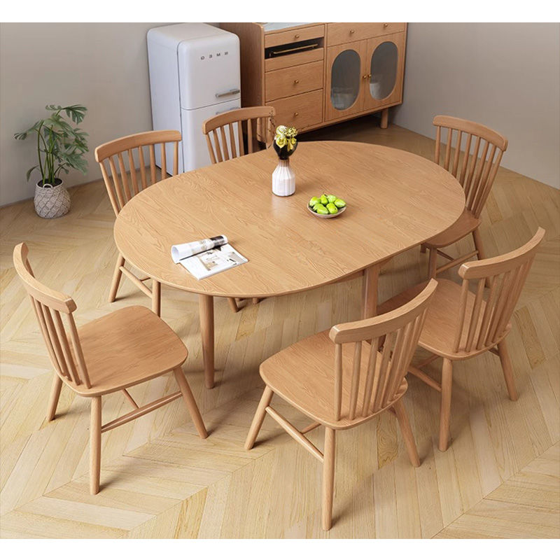 Casaconer | ダイニングテーブル・天然木・折りたたみ・おしゃれ・モダン・145cm・4人・4人掛け