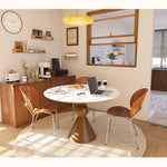 Casaconer | ダイニングテーブル・セラミック・木製・天然木・北欧・モダン・韓国・おしゃれ・3人掛け