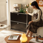 収納棚・キャビネット・大容量・おしゃれ・扉付き・食器収納・サイドボード・リビングボード・リビング・棚・収納・サイドチェスト・ブラック自由に組み合わせ・脚付き・木目調・おしゃれ・韓国・北欧