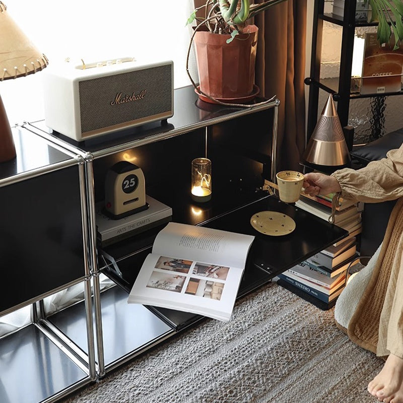 収納棚・キャビネット・大容量・おしゃれ・扉付き・食器収納・サイドボード・リビングボード・リビング・棚・収納・サイドチェスト・ブラック自由に組み合わせ・脚付き・木目調・おしゃれ・韓国・北欧