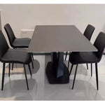 ダイニングテーブル・2人/4人/6人掛け・食卓・食事テーブル・モダン・セラミック・艶消し・ミニマリスト