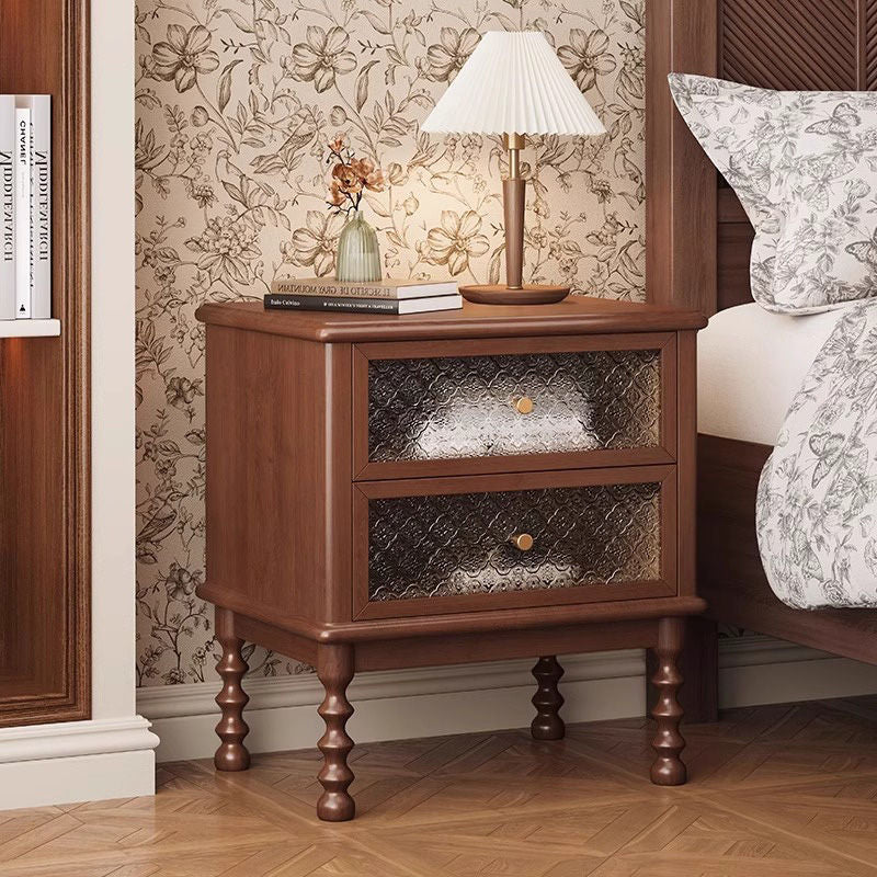 Casaconer | ナイトテーブル・おしゃれ・木製ナイトテーブル・寝室・収納・サイドテーブル・ミニテーブル・ベッドサイドチェスト