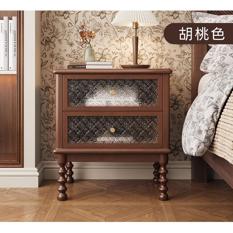 Casaconer | ナイトテーブル・おしゃれ・木製ナイトテーブル・寝室・収納・サイドテーブル・ミニテーブル・ベッドサイドチェスト