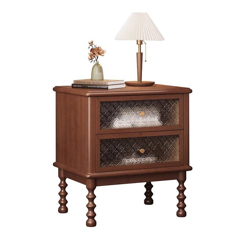 Casaconer | ナイトテーブル・おしゃれ・木製ナイトテーブル・寝室・収納・サイドテーブル・ミニテーブル・ベッドサイドチェスト