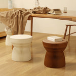 折りたたみ チェア おしゃれ 折りたたみチェア コンパクト おりたたみ 高さ30cm/40cm 丸型スツール 軽量設計 紙素材構造 コンパクト収納 持ち運び便利 ホワイト/ブラウン スツール 在宅ワーク 家具 整理 紙製 シンプル
