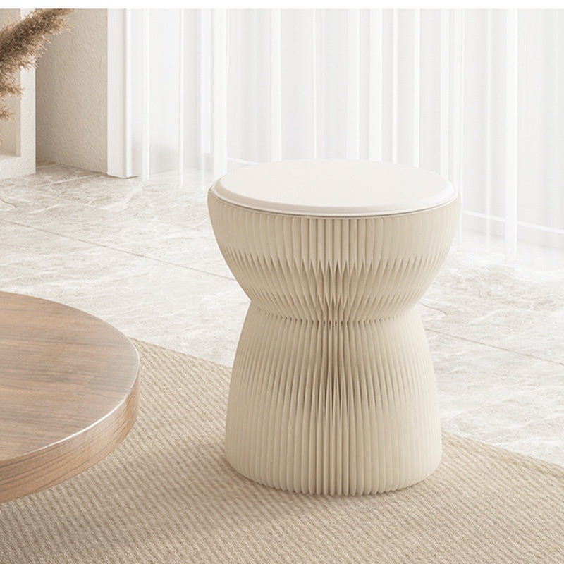 折りたたみ チェア おしゃれ 折りたたみチェア コンパクト おりたたみ 高さ30cm/40cm 丸型スツール 軽量設計 紙素材構造 コンパクト収納 持ち運び便利 ホワイト/ブラウン スツール 在宅ワーク 家具 整理 紙製 シンプル