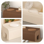 折りたたみペーパーチェア 折りたたみペーパースツール スタイリッシュ 家庭用シッティングチェア 自宅 寝室 リビングルーム 装飾 紙製 おりたたみ 軽量 コンパクト 防水 耐荷重 オフィス 北欧風 おしゃれ プレゼント かわいい