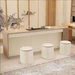 ダイニングテーブル テーブル ラウンドテーブル 北欧 組立簡単 折りたたみ収納可 軽量デザイン 紙素材脚部 モダンインテリアに最適 ホワイト/ブラウン 白 一人暮らし 韓国 インテリア おしゃれ